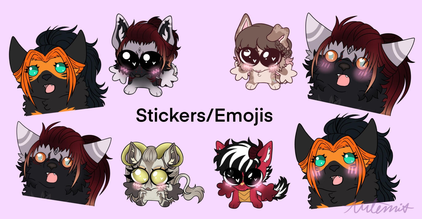 Stickers/Emojis: $20